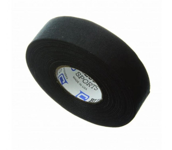 Лента хоккейная "Blue Sport Tape Coton Black", ширина 24мм, длина 18м